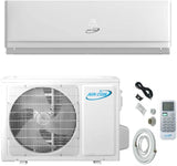 Aircon Eclipse Series 30,000 BTU 19 SEER Ductless Mini Split Air Conditioner Heat Pump System